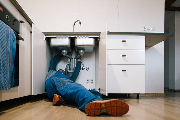 Professional Drain Cleaning technician working in Lexington, KY